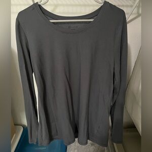 Gray blue long sleeve